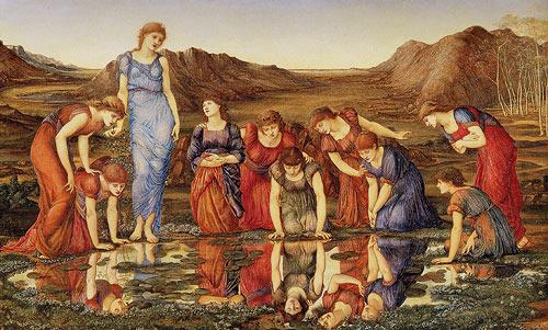 The Mirror of Venus, Edward Burne-Jones